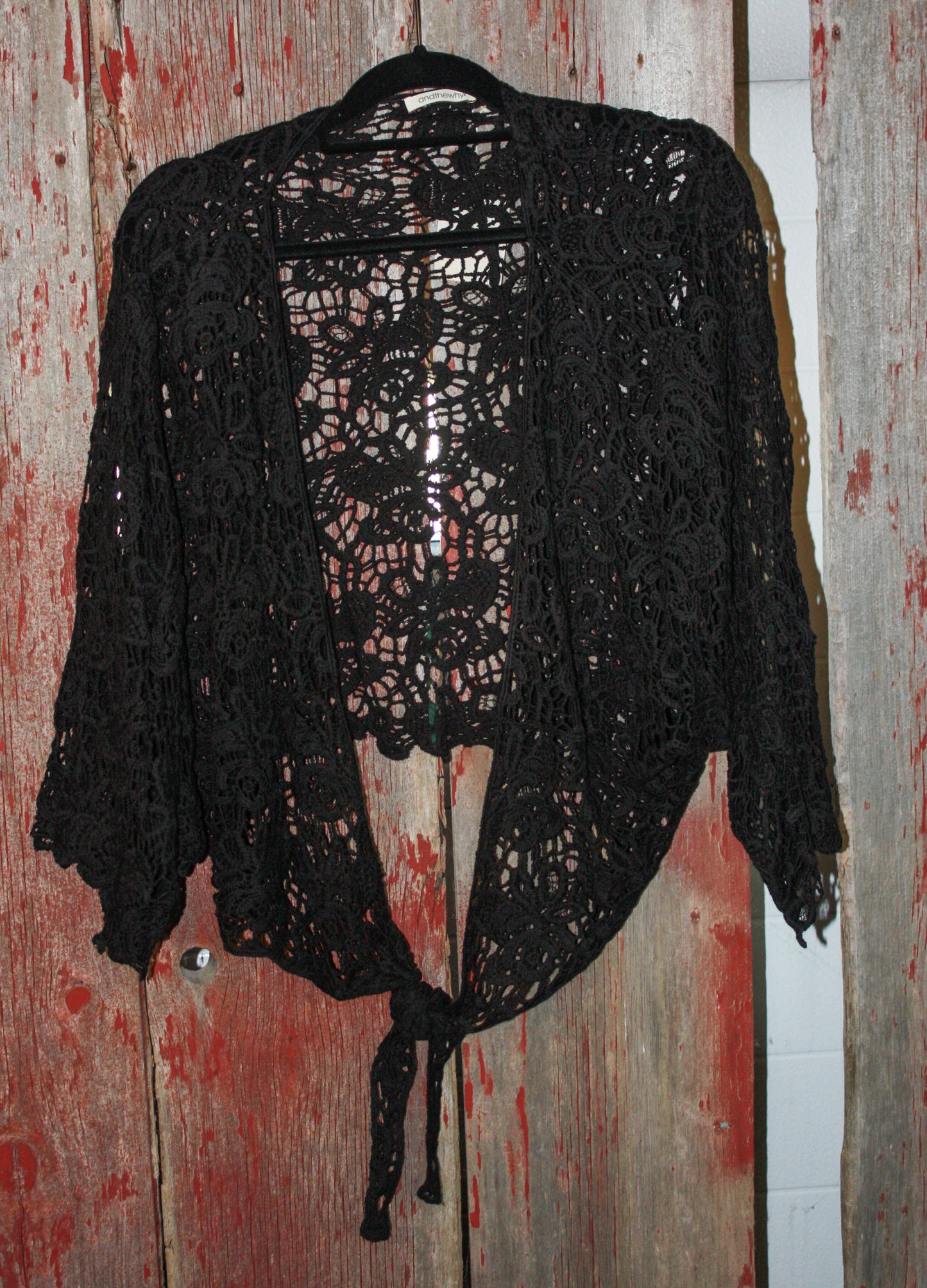 Black Lace Wrap Cover