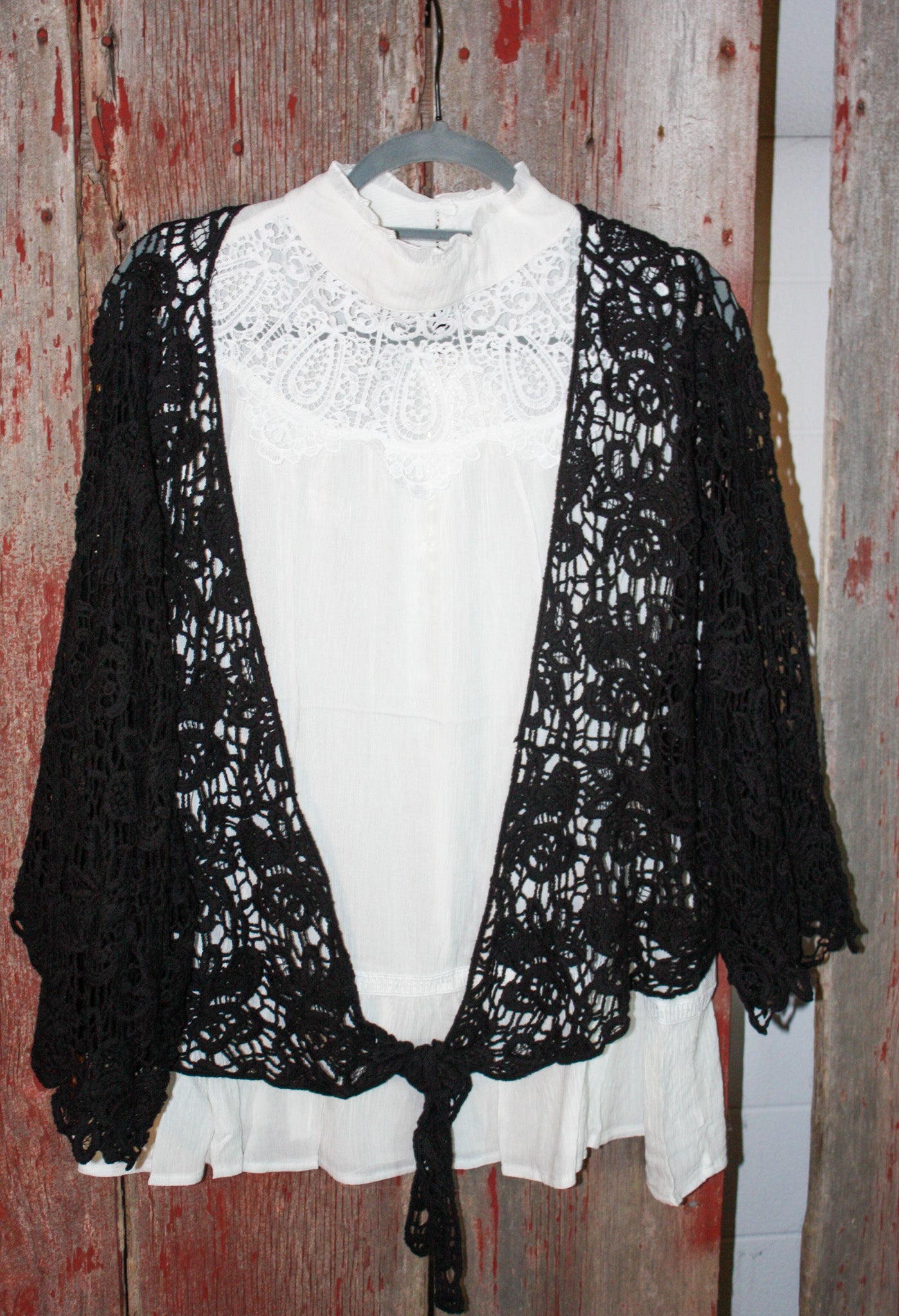 Black Lace Wrap Cover